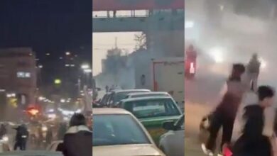 Manifestations et affrontements au bazar de Téhéran, escarmouches dans plusieurs villes, au huitième jour du soulèvement