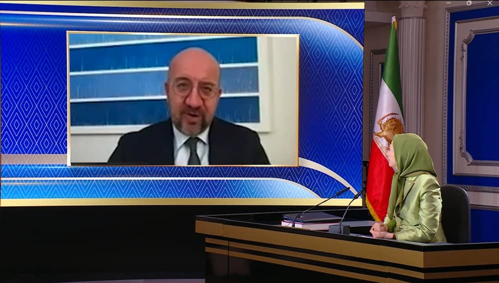 Charles Michel, soutient la « Troisième Voie » et la feuille de route démocratique du CNRI pour un Iran libre