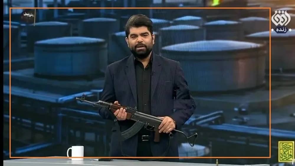 Le spectacle de la violence télévisée du régime
