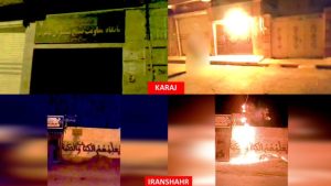 Iran : 20 opérations audacieuses des unités de résistance de l’OMPI à Téhéran et dans 11 autres villes