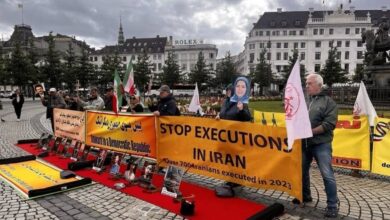 Les partisans du CNRI manifestent à travers le monde pour dénoncer les exécutions en Iran et protester contre les représentations du régime iranien