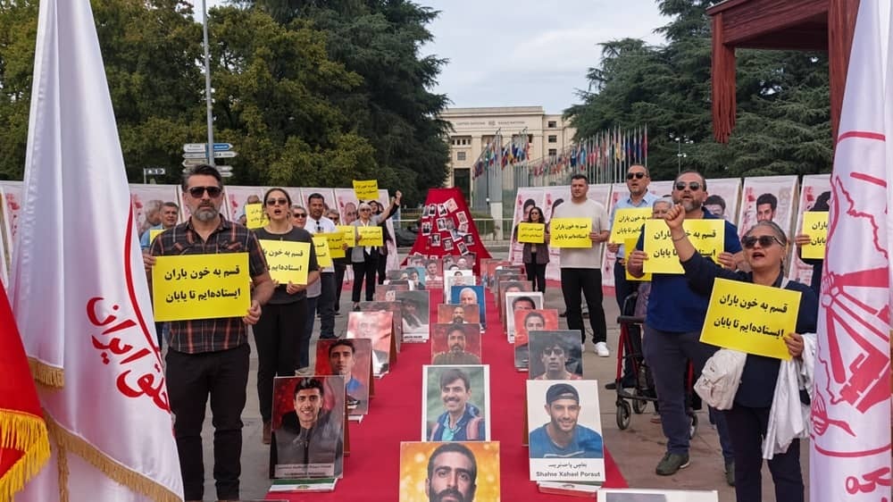 Rapport hebdomadaire : La mobilisation des partisans du CNRI réclame la fin des exécutions et la fermeture des ambassades du régime